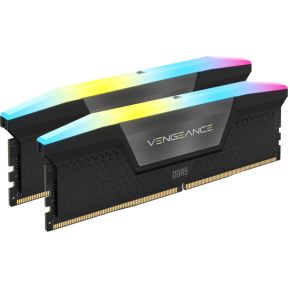 Corsair Vengeance RGB DDR5-7200 - 48GB - CL36 - Dual Channel (2 Stück) - Unterstützt Intel XMP - Schwarz mit RGB