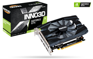 LalaShops Inno3D GeForce GTX 1650 GDDR6 Compact - Videokaart