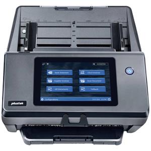 Plustek eScan A450Pro Documentscanner A4 600 x 600 dpi 60 pag./min. USB 2.0, USB 2.0, USB-host, RJ45