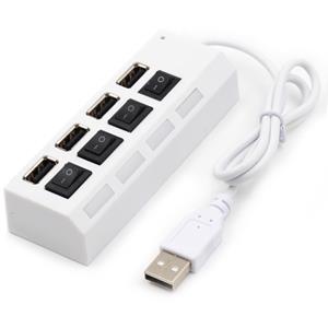 Coretek USB-A - USB-A | Hub | 0.40 meter | USB2.0 High Speed | 