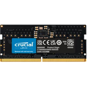 Crucial DDR5-5200 8GB SODIMM CL42 (16Gbit)