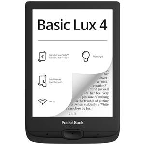 PocketBook Basic Lux 4 eBook-reader 15.2 cm (6 inch) Zwart