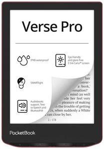 PocketBook Verse Pro eBook-Reader 15.2cm (6 Zoll) Rot