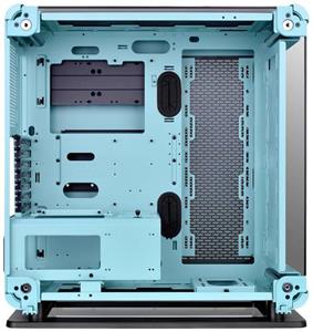 Thermaltake CA-1V2-00MBWN-00 Full Tower PC-Gehäuse Türkis LCS Kompatibel, Seitenfenster, Für DIY