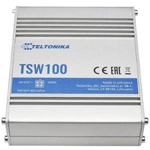 Teltonika TSW100 Industrial GSwitch 4x PoE+ (120W)