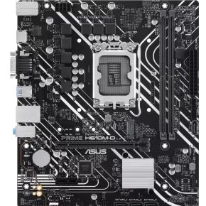 Asus PRIME H610M-D Mainboard Sockel (PC) Intel 1700 Formfaktor (Details) Micro-ATX Mainboard-Chips