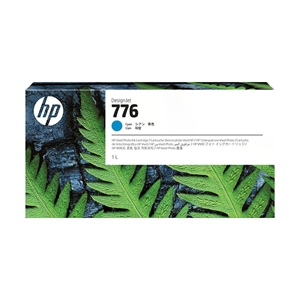 HP 776 (1XB09A) inkt cartridge cyaan (origineel)