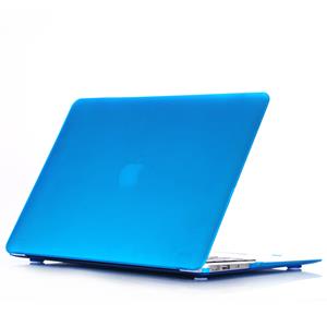 Lunso  MacBook Air 13 inch (2010-2017) - cover hoes - Mat Lichtblauw