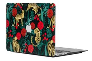 Lunso  cover hoes - MacBook Pro 13 inch (2012-2015) - Leopard Roses