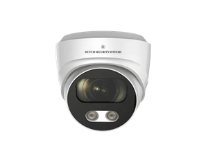 Dutch Security Systems Draadloze Beveiligingscamera - Audio Dome Camera - QHD 2K - Sony 5MP - Wit