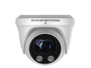 Dutch Security Systems Beveiligingscamera - PRO Dome Camera - UltraHD 4K - Wit