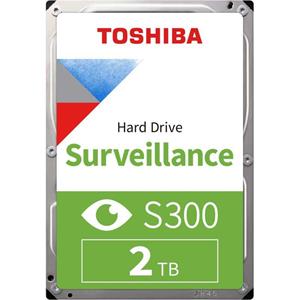Toshiba S300 2 TB Harde schijf