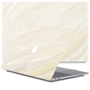 Lunso  MacBook Air 13 inch (2010-2017) - cover hoes - Creamy Vibes