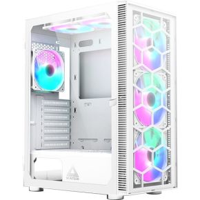 Montech X3 Glass Midi-Tower RGB Tempered Glass, Wit