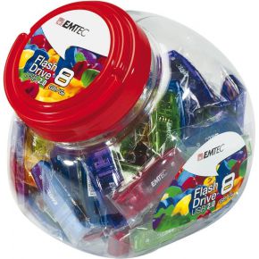 Emtec C410 Color Mix Candy jar - 32GB - USB-Stick