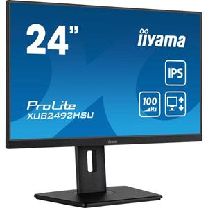 Iiyama XUB2492HSU-B6 LED-Monitor EEK D (A - G) 61cm (24 Zoll) 1920 x 1080 Pixel 16:9 0.4 ms HDMI,
