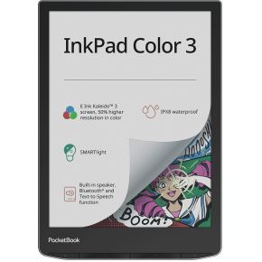 Pocketbook InkPad Color 3 stormy sea e-book reader Zwart, Grijs