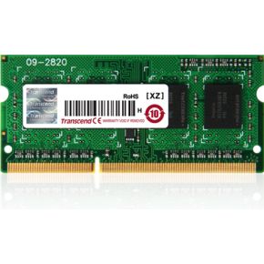 Transcend 4GB, 1600MHz, SO-DIMM geheugenmodule DDR3