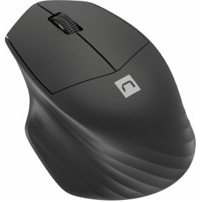 Natec Siskin 2 - mouse - 2.4 GHz Bluetooth 5.0 - black - Maus (Schwarz)