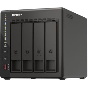 QNAP QVP-41C data-opslag-server NAS Tower Ethernet LAN Zwart J6412