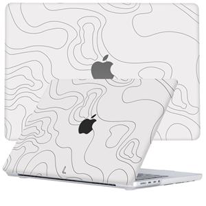 Lunso  MacBook Pro 14 inch (2021-2023) - cover hoes - Land Lines