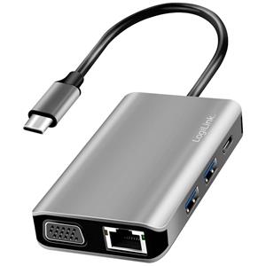 LogiLink UA0410 Laptopdockingstation Geschikt voor merk: Universeel USB-C Power Delivery