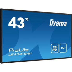 Iiyama ProLite LE4341S-B1 Signage Display 108 cm (42,5 Zoll)
