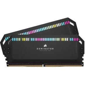 Corsair Dominator Platinum RGB DDR5-6000 - 32GB - CL30 - Dual Channel (2 Stück) - Unterstützt Intel XMP - Schwarz mit RGB