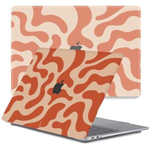 Lunso  MacBook Air 13 inch (2020) - cover hoes - Orange Fever