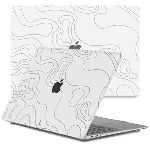 Lunso  MacBook Air 13 inch (2020) - cover hoes - Land Lines