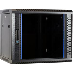 9U wandkast met glazen deur - DS6409 Server rack