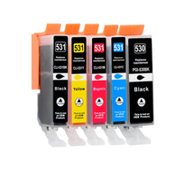 Canon Huismerk  PGI-530/CLI-531 Inktcartridges Multipack (2x zwart + 3 kleuren)