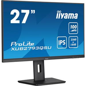 Iiyama ProLite LED-Monitor EEK E (A - G) 68.6cm (27 Zoll) 2560 x 1440 Pixel 16:9 1 ms HDMI, Displa