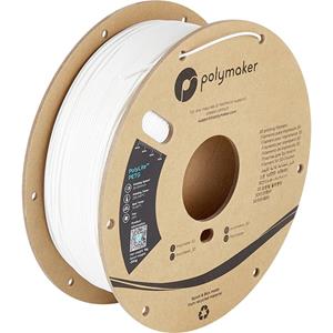 Polymaker PB01015 PolyLite Filament PETG Hittebestendig, Hoge treksterkte 2.85 mm 1000 g Wit 1 stuk(s)