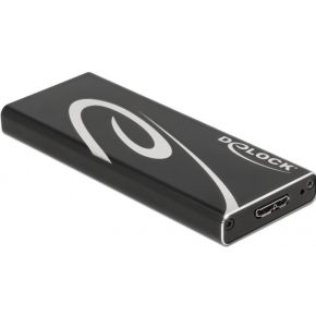 Delock Festplatten-Gehäuse Delock Externes Gehäuse SuperSpeed USB für M.2 SATA SSD Key B