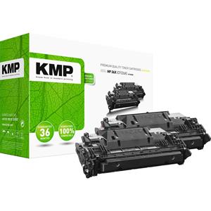 KMP H-T245XD Toner 2-pack vervangt HP HP 26X (CF226X) Zwart Compatibel Toner set van 2