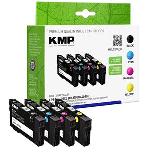 KMP Druckerpatrone ersetzt Epson 405XL Kompatibel Kombi-Pack Schwarz, Cyan, Magenta, Gelb 1656,4005