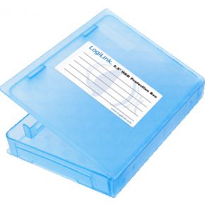 LogiLink HDD-Box für 2,5,  Festplatten, blau