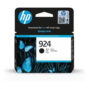 HP 924 (4K0U6NE) inkt cartridge zwart (origineel)