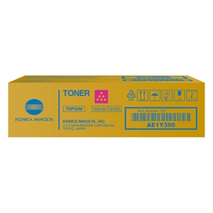Konica-Minolta TNP-92M (AE1Y350) toner cartridge magenta (origineel)