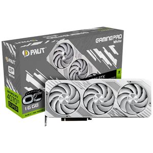 Palit Grafikkarte Nvidia GeForce RTX 4070 Ti Super GamingPro White OC 16GB GDDR6X-RAM PCIe x16 HDMI�