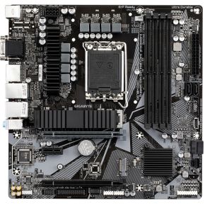 Gigabyte Q670M D3H Mainboard Sockel (PC) Intel 1700 Formfaktor (Details) Micro-ATX Mainboard-Chips