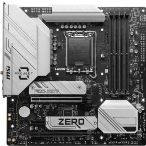 MSI B760M PROJECT ZERO moederbord Intel B760 LGA 1700 micro ATX