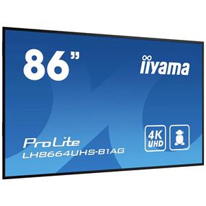 Iiyama PROLITE LH8664UHS-B1AG Digital Signage Display EEK: G (A - G) 218cm 86 Zoll 3840 x 2160 Pixel