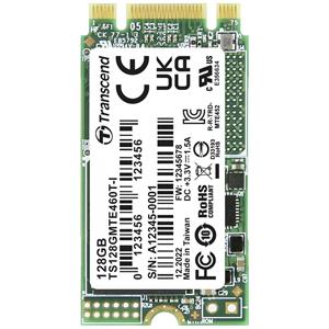 Transcend MTE460T-I 128 GB NVMe/PCIe M.2 SSD 2242 harde schijf PCIe NVMe 3.0 x2 Retail TS128GMTE460T-I