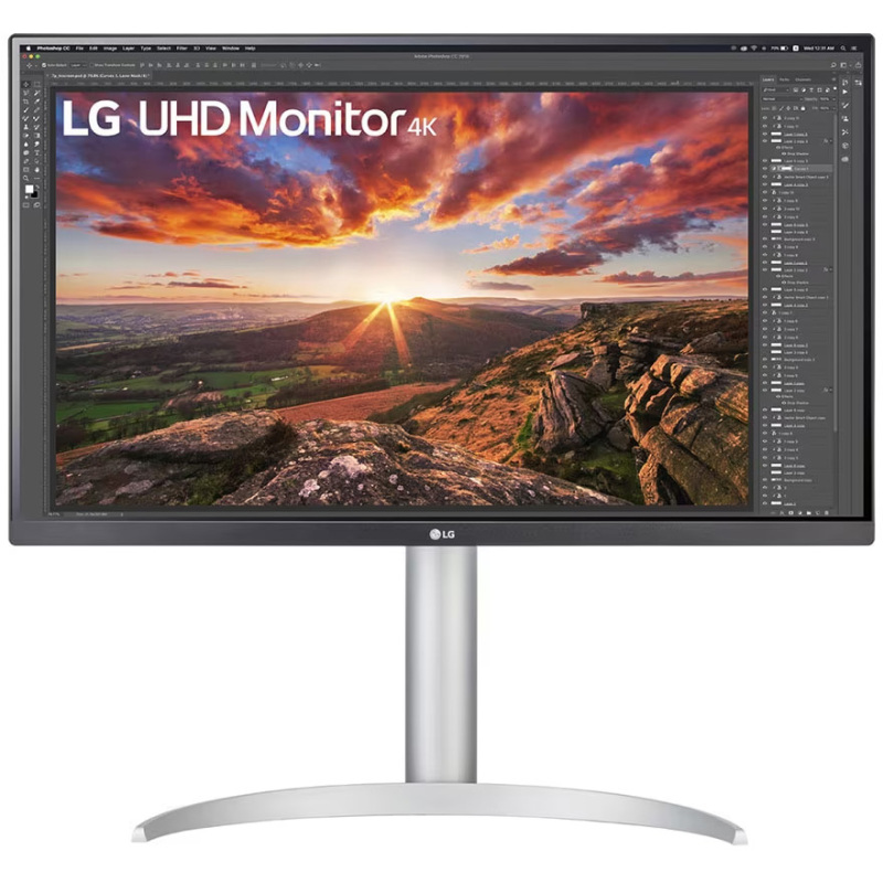 LG 27UP85NP-W.AEU 68 cm (27 Zoll) Monitor (4K / Ultra HD, 5ms Reaktionszeit)