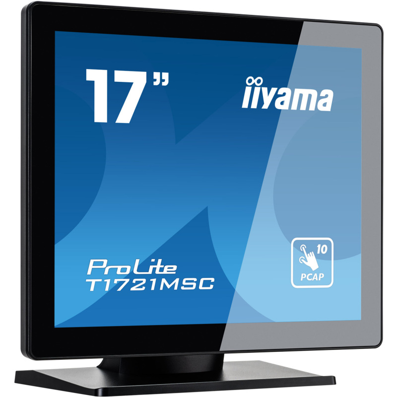 Iiyama ProLite T1721MSC-B2 Touchscreen-Monitor EEK: E (A - G) 43.2cm (17 Zoll) 1280 x 1024 Pixel 5:4