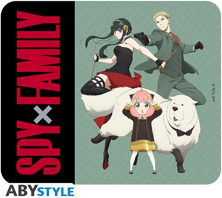 Abystyle Spy x Family Flexible Mousepad - Forger Family