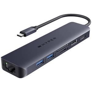 HYPER Drive EcoSmart Gen.2 Hub USB-C mini-dockingstation Geschikt voor merk: Universeel USB-C Power Delivery
