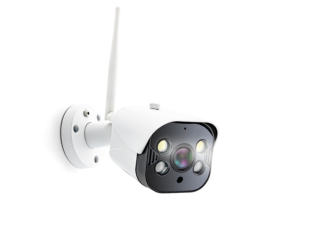 Caliber Bewakingscamera Voor Buiten - Wifi - Smart Home App - Nachtzicht - Full HD - Waterbestendig (HWC404)